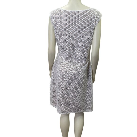 Jessica Howard Cream Lace Sleeveless Dress Size 12‎ - Picture 5 of 6